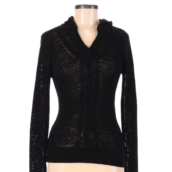BCBGMaxAzria Sweaters - BCBG Maxazria Like New medium hooded Sweater